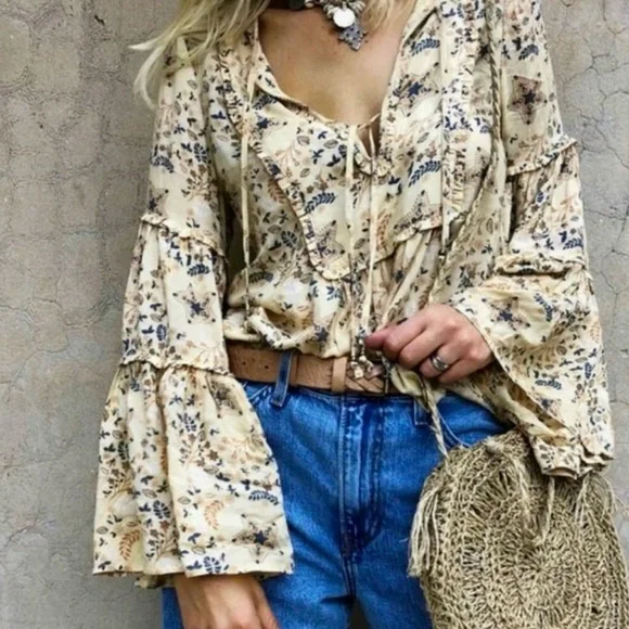 Spell & the Gypsy Collective Celestial Blouse Size Small
